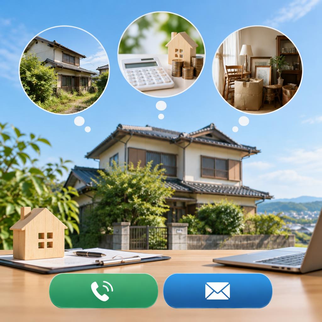 親の家のこれからを、まずは無料で相談しませんか？