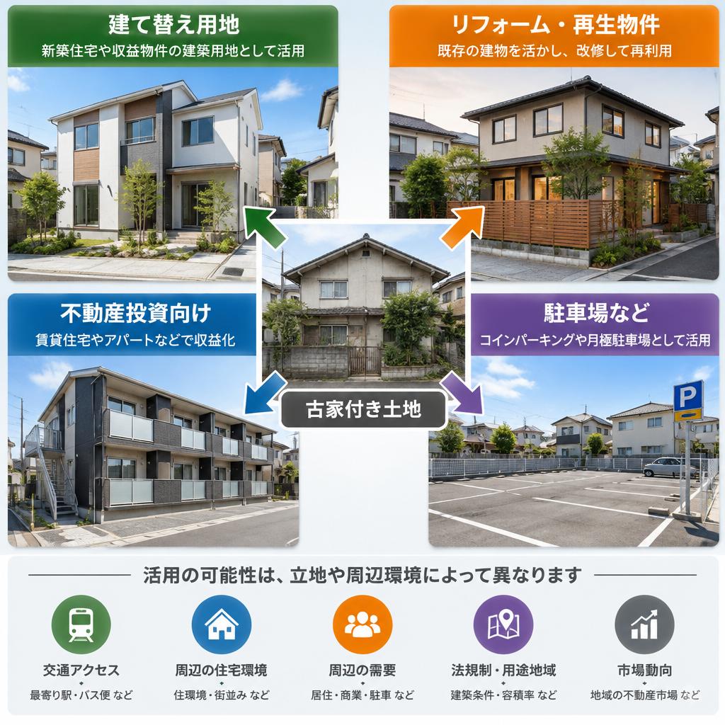 成田市で広がる、古家付き土地の活かし方